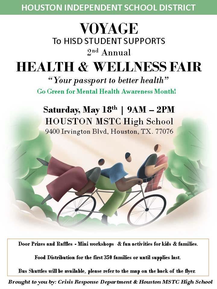 Wellness Fair flyer